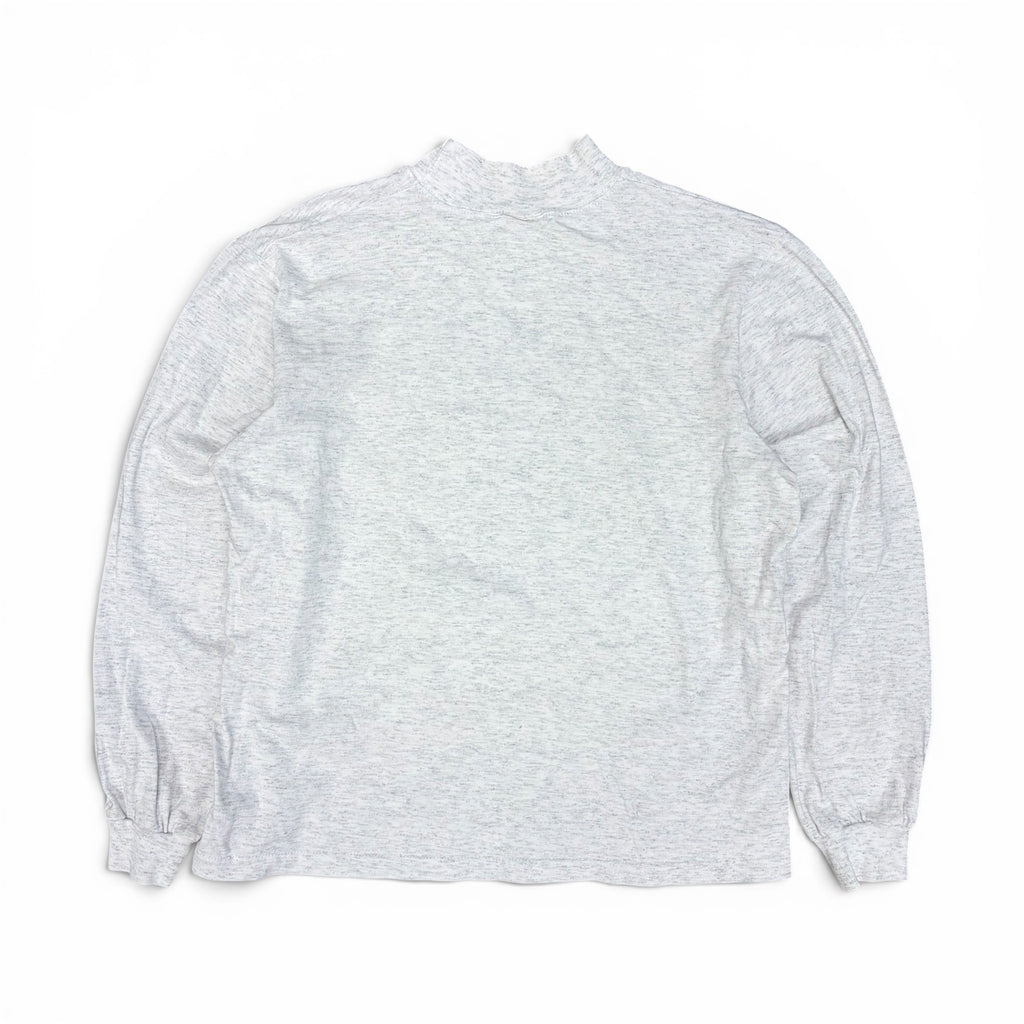 Vintage 80’s Nike Air Logo Mockneck Longsleeve Grey