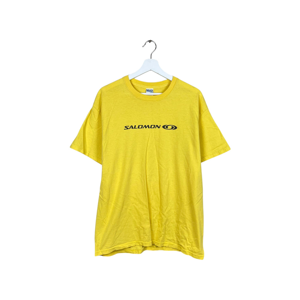 Vintage Salomon Logo Tee Yellow