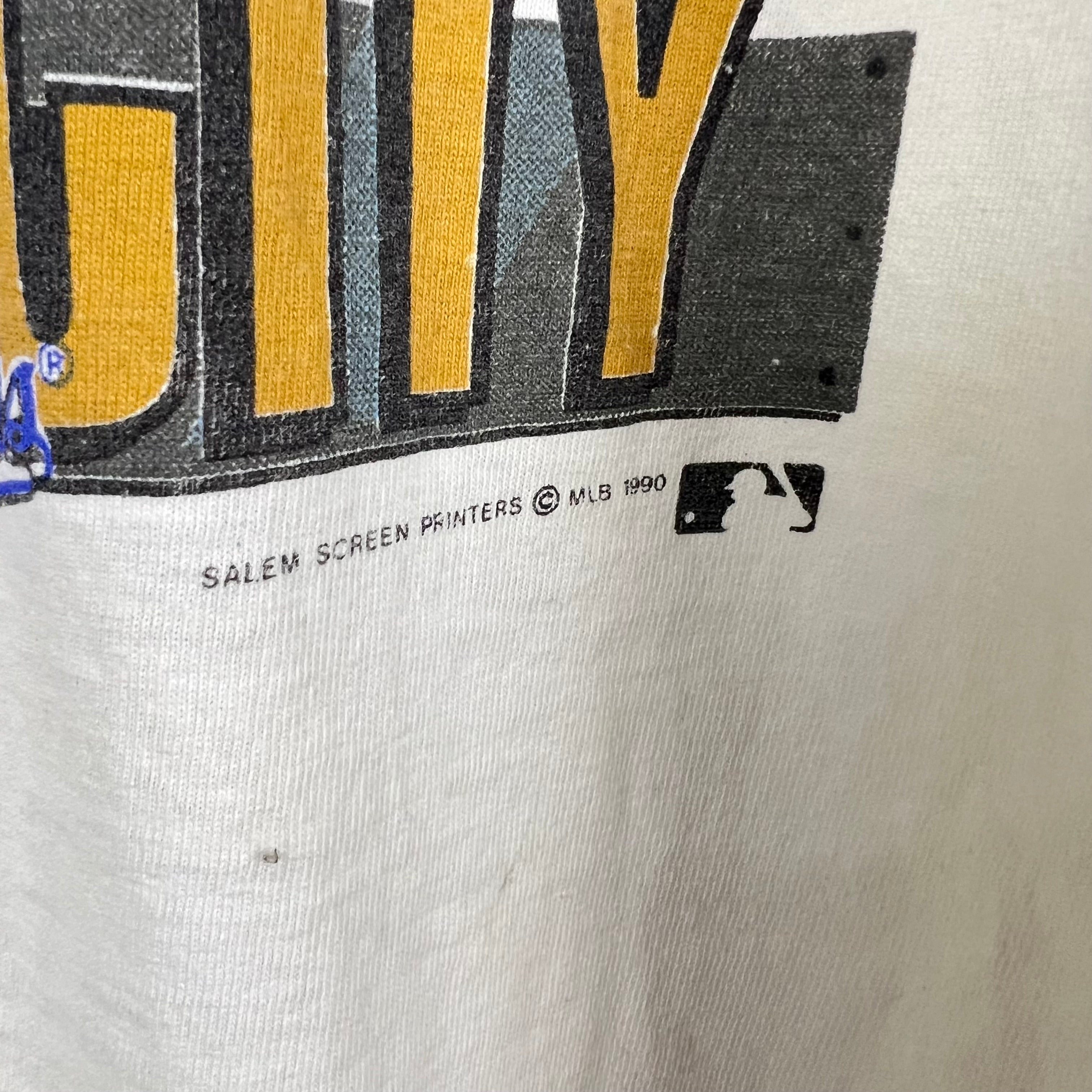 1990 Salem MLB Kansas City Royals Bo Jackson Character Tee White