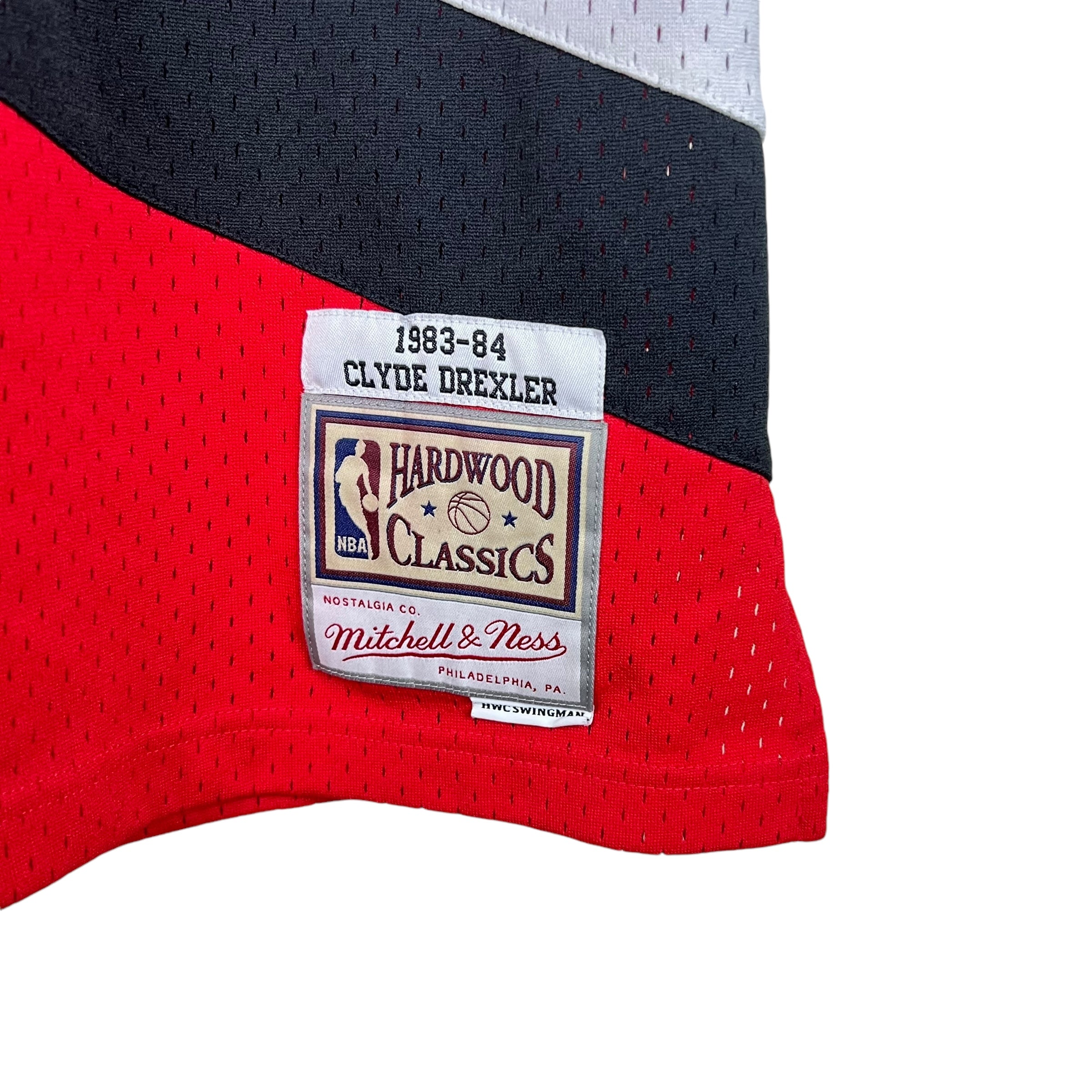 Vintage Mitchell & Ness 83’-84’ Portland Trailblazers Clyde Drexler Away Alternate Jersey