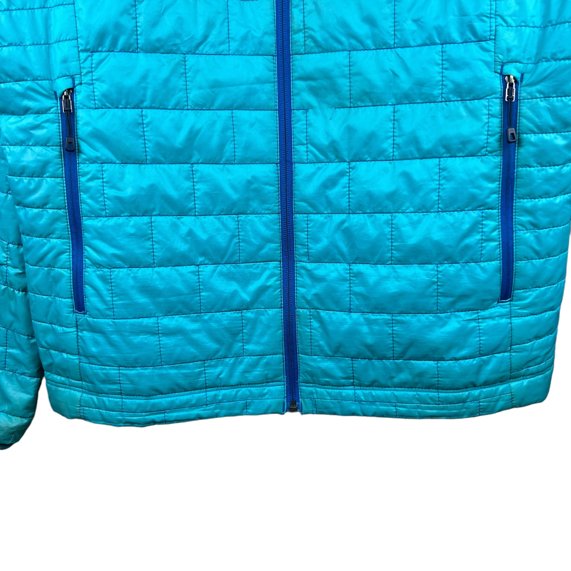 Vintage Patagonia Women’s Nano Puffer Jacket Turquoise Blue