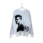 Joy Divizn Brad Pitt Knit White
