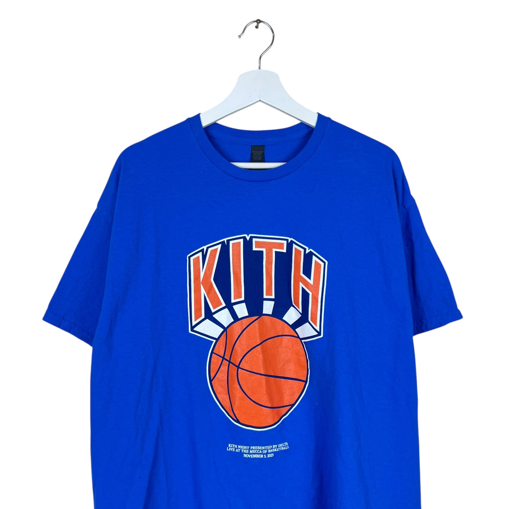 Kith x NBA New York Knicks “Kith Night” Game Day Tee Blue