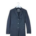 Jil Sander Women’s Polyester Trench Coat Black