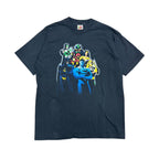 1997 DC Comics Justice League Standing Group Tee Black