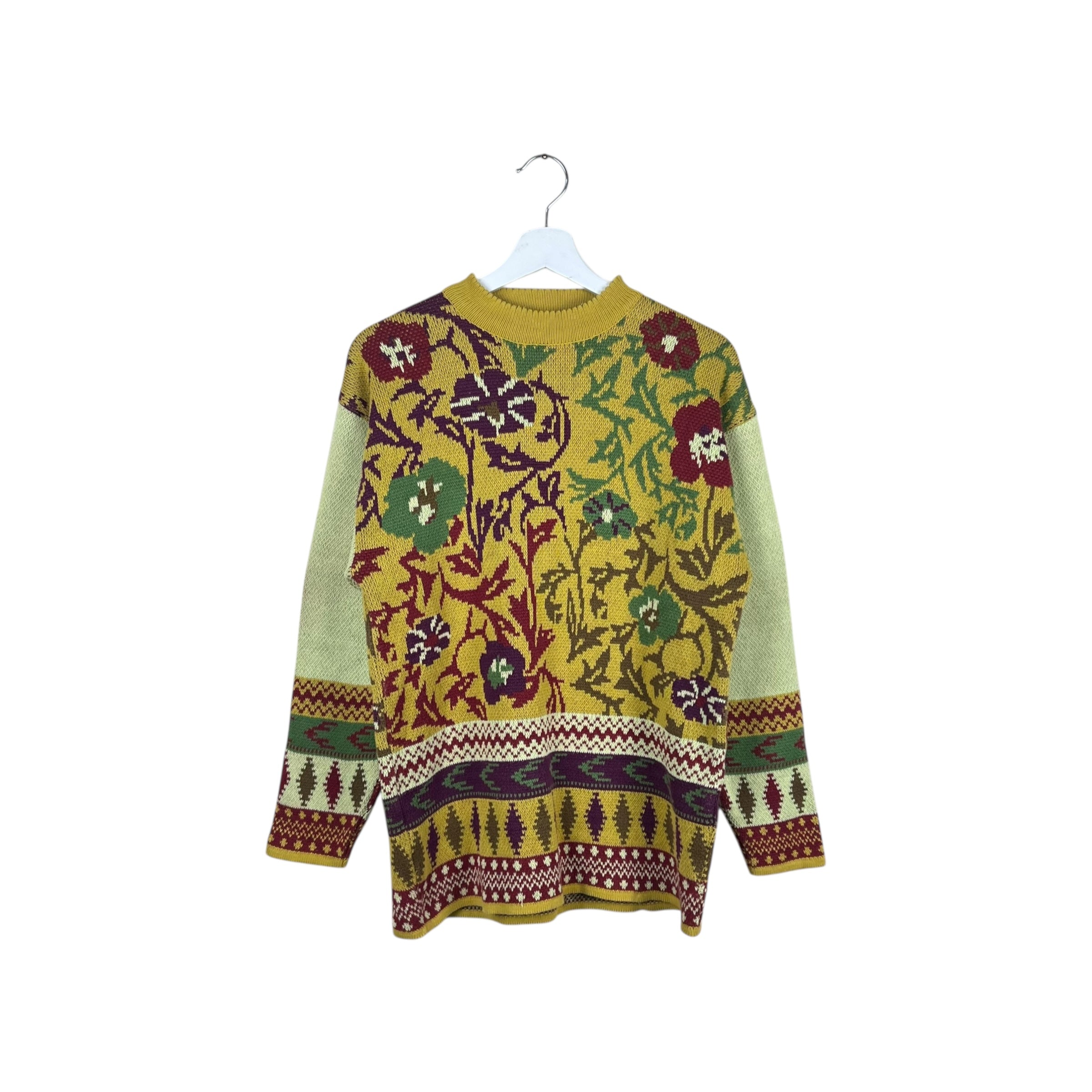 Vintage Marc O’Polo Women’s Floral Design Knit Multi
