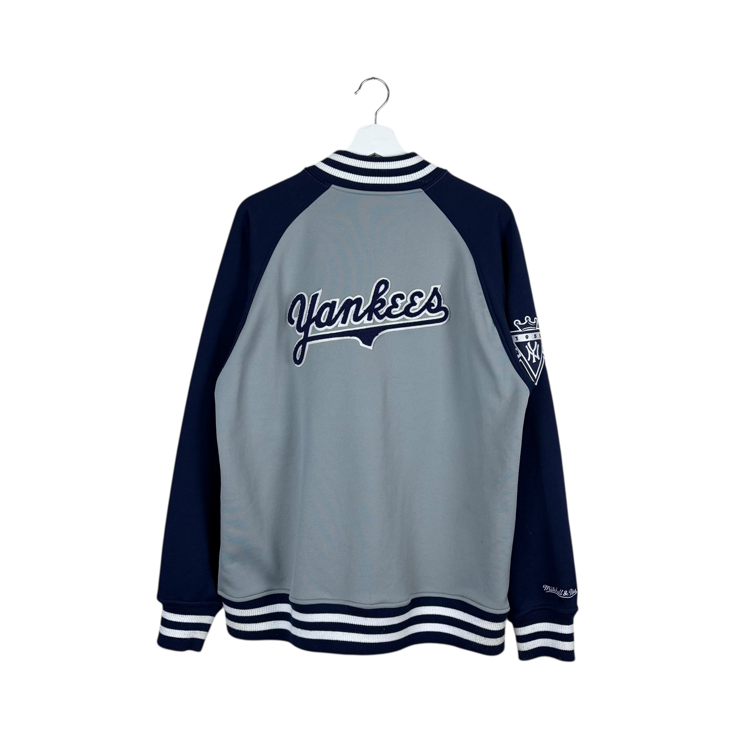 Vintage Mitchell & Ness MLB New York Yankees Varsity Jacket Navy