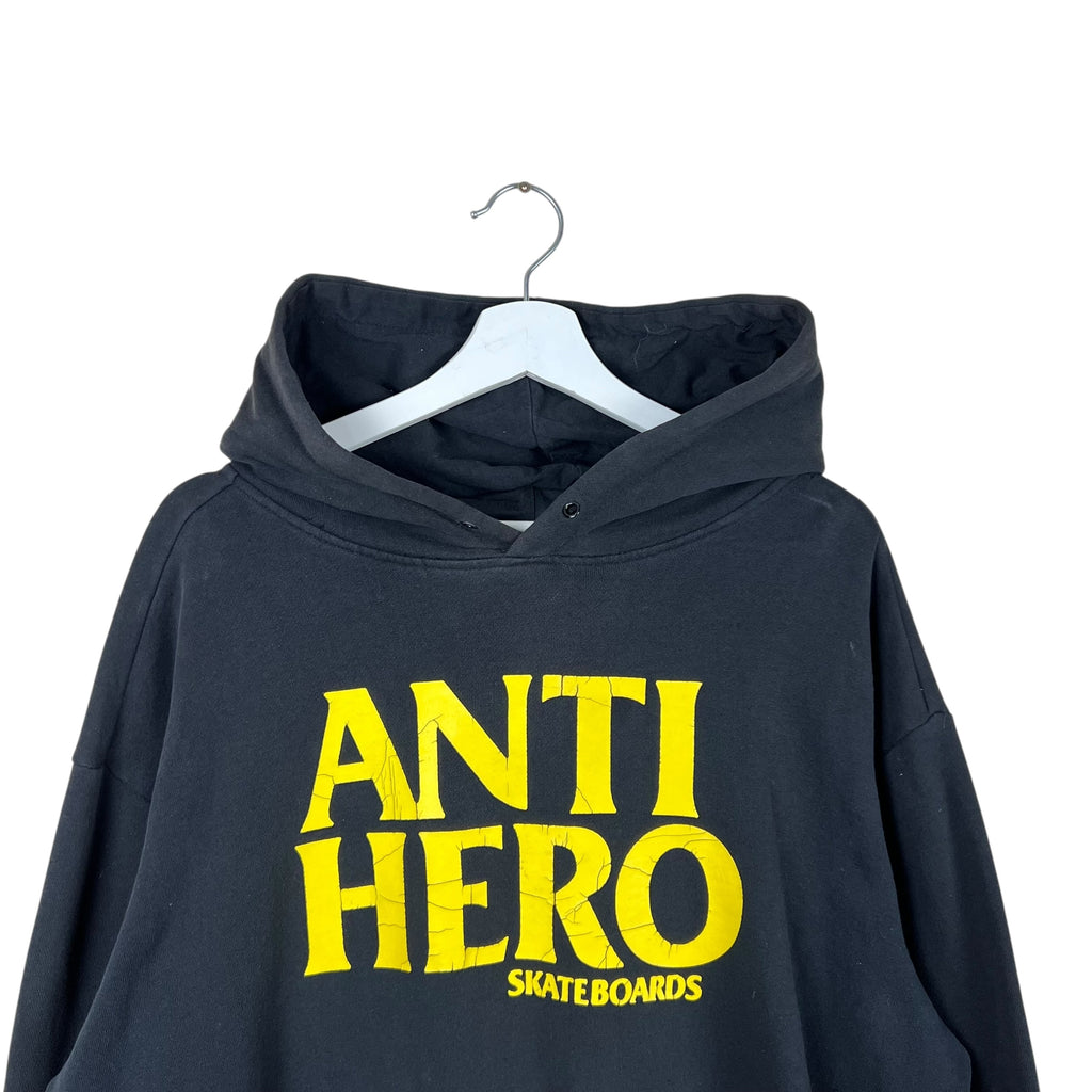 Anti Hero Skateboards Big Logo Hoodie Black