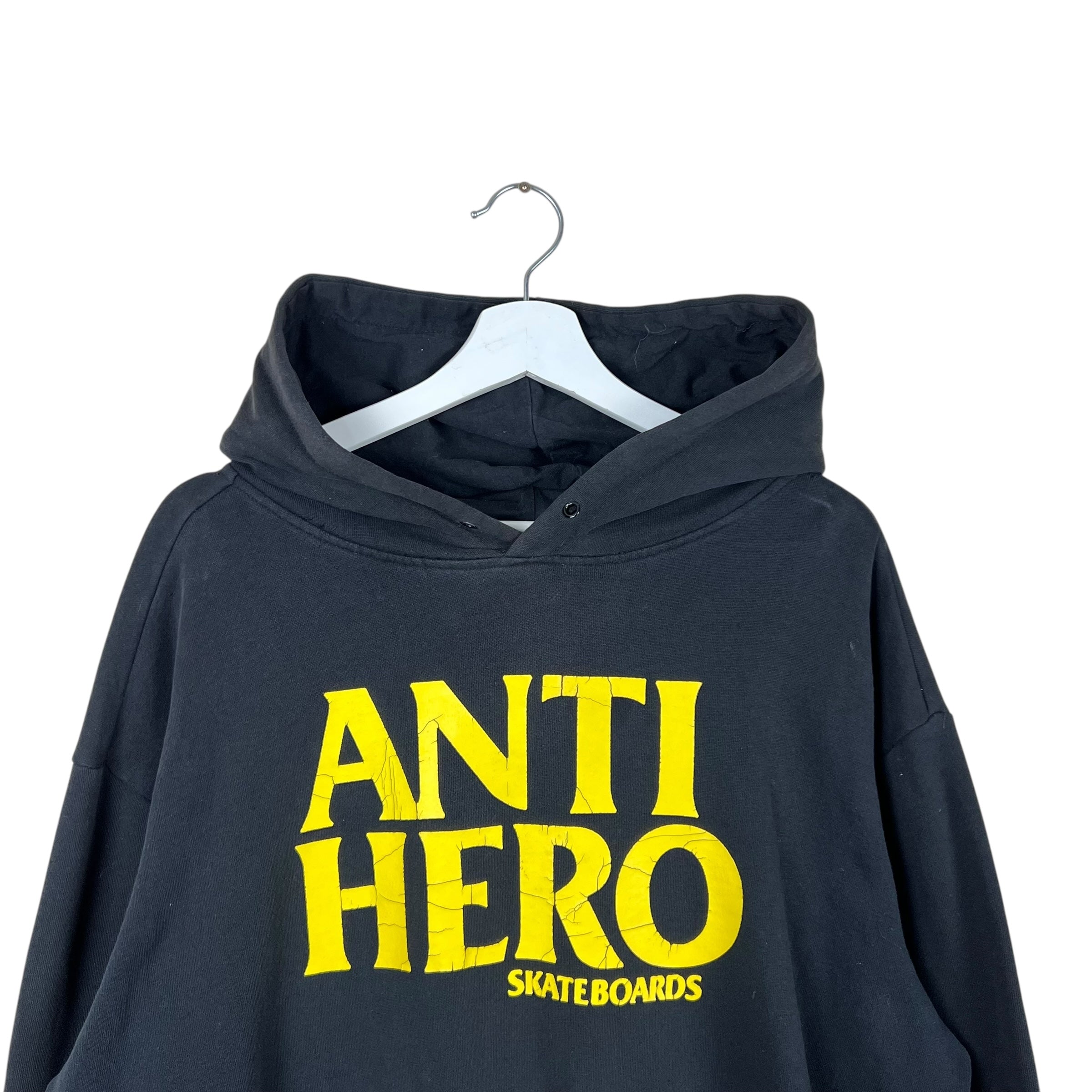 Anti Hero Skateboards Big Logo Hoodie Black
