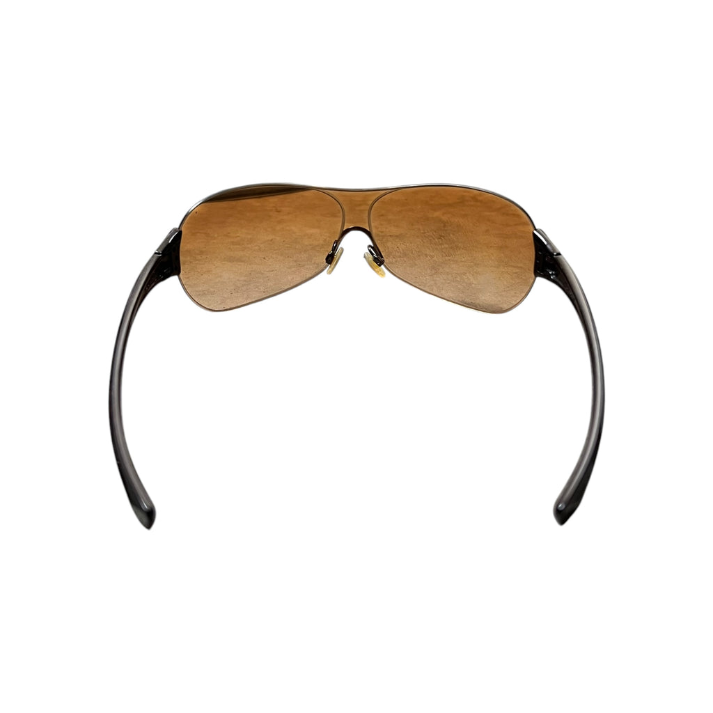 Oakley Conduct Rimless Sunglasses Brown Sugar