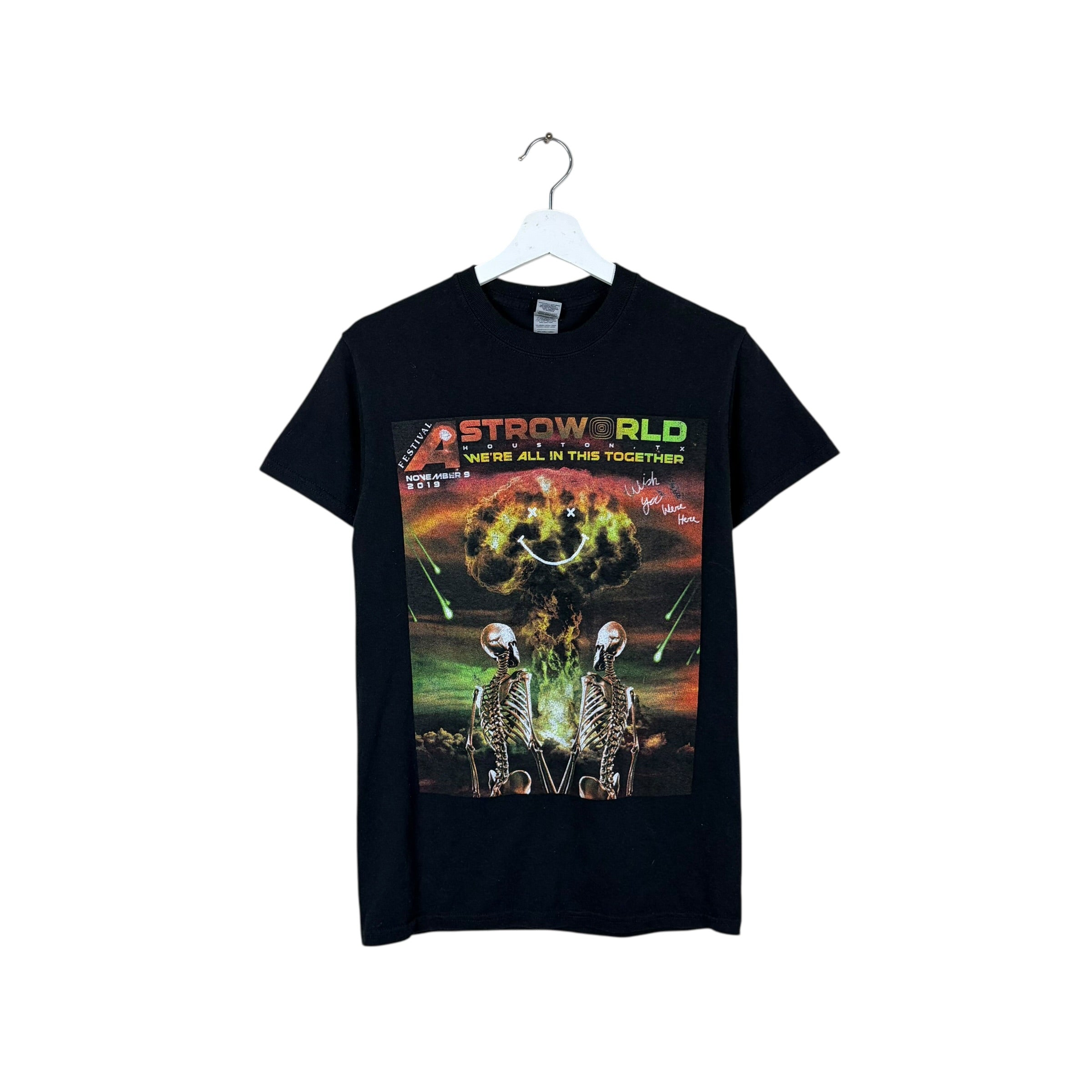 Astroworld Festival Houston TX Concert Tour Tee Black