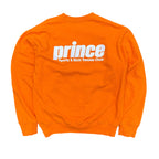 Sporty & Rich x Prince Logo Crewneck Bright Orange
