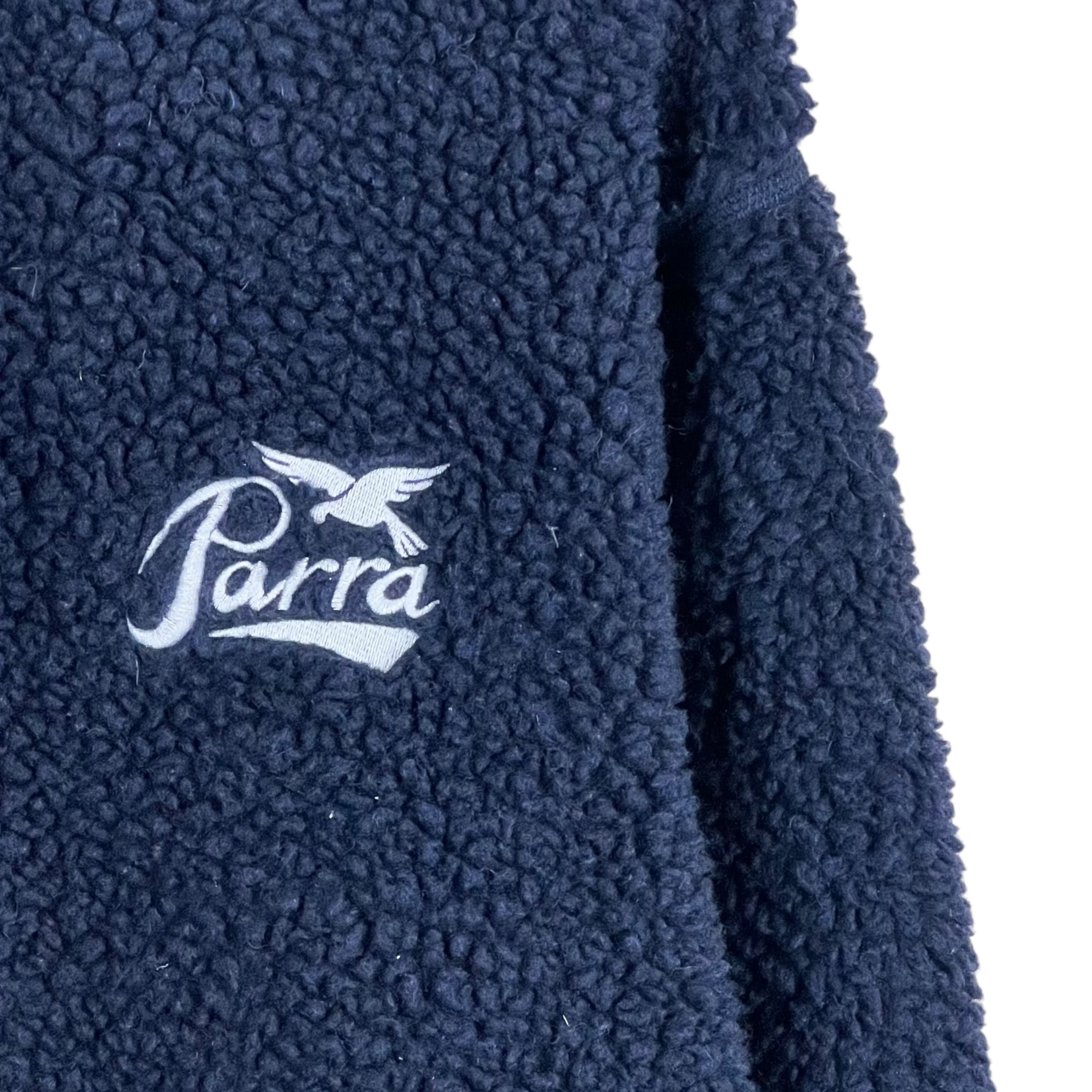 Parra Pencil Bird Polar Fleece Navy