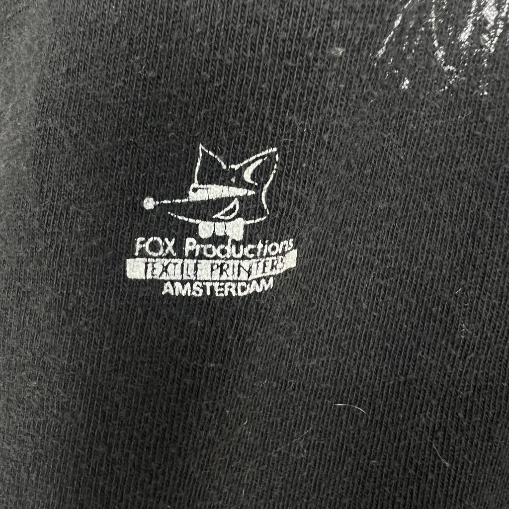 Vintage Amsterdam Albert Einstein Comedy Tee Faded Black