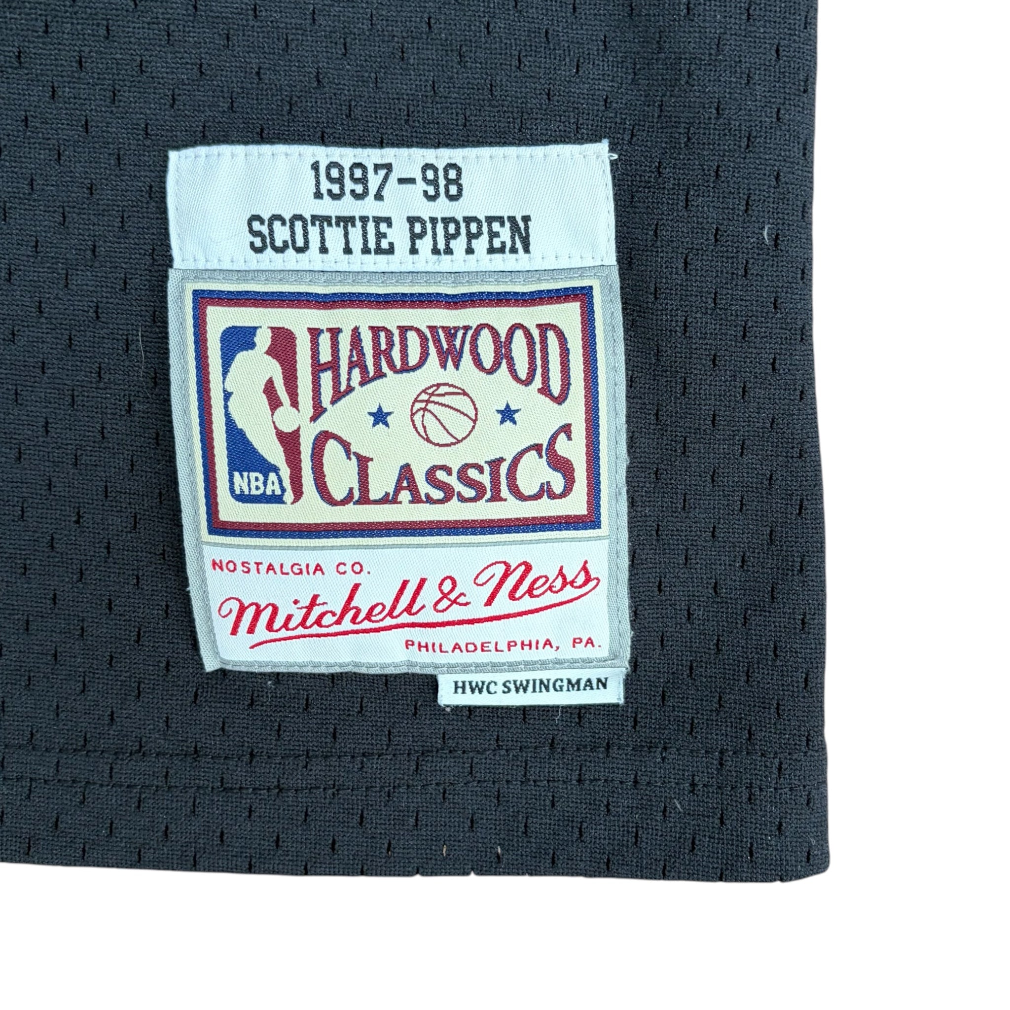 Vintage Mitchell & Ness NBA 1998 Chicago Bulls Scottie Pippen Alternate Jersey