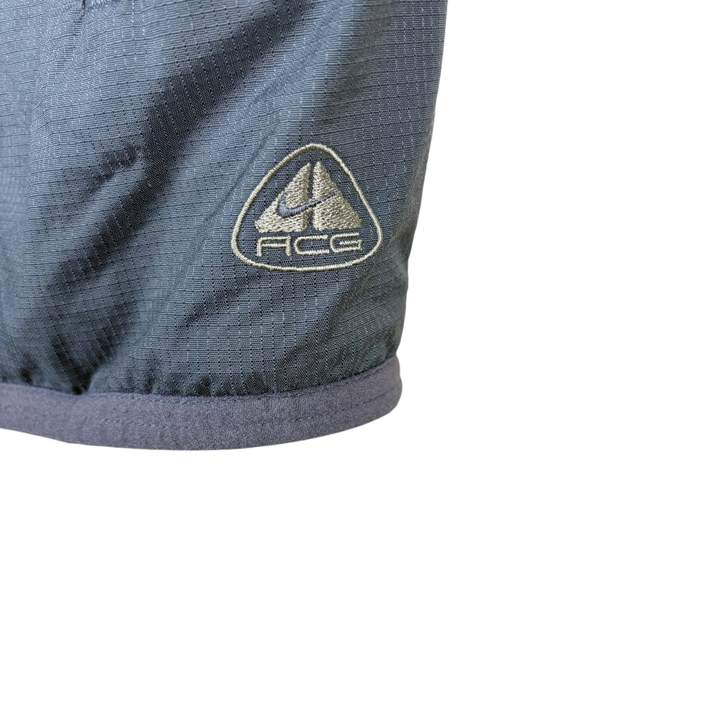 Vintage 90’s Nike ACG Tactical Fleece Lined Cargo Vest Grey