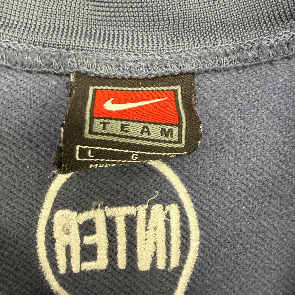 Vintage Y2K Nike Inter Milan Quarter Zip Warm Up