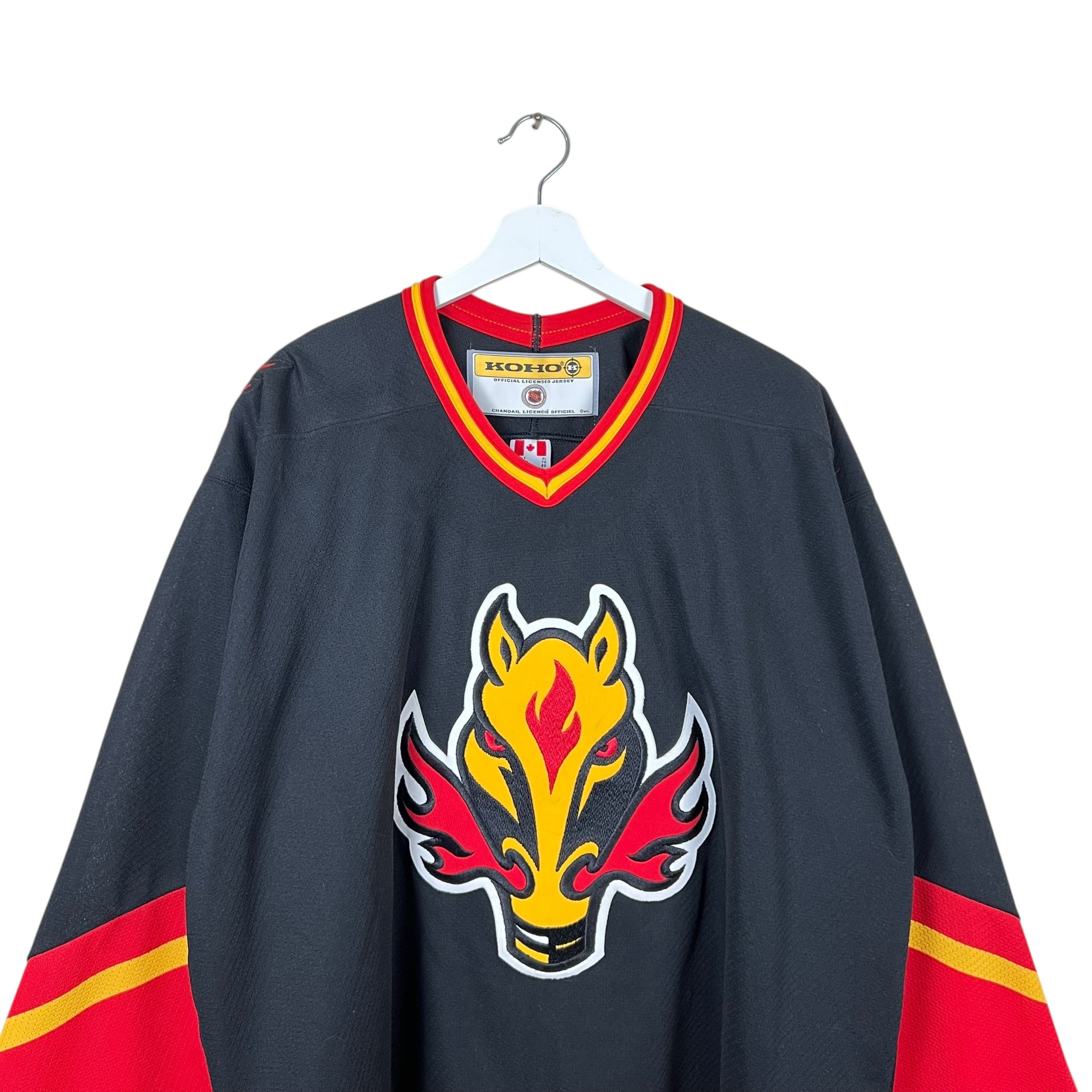 Vintage KOHO NHL Calgary Flames Blasty Alternate Jersey