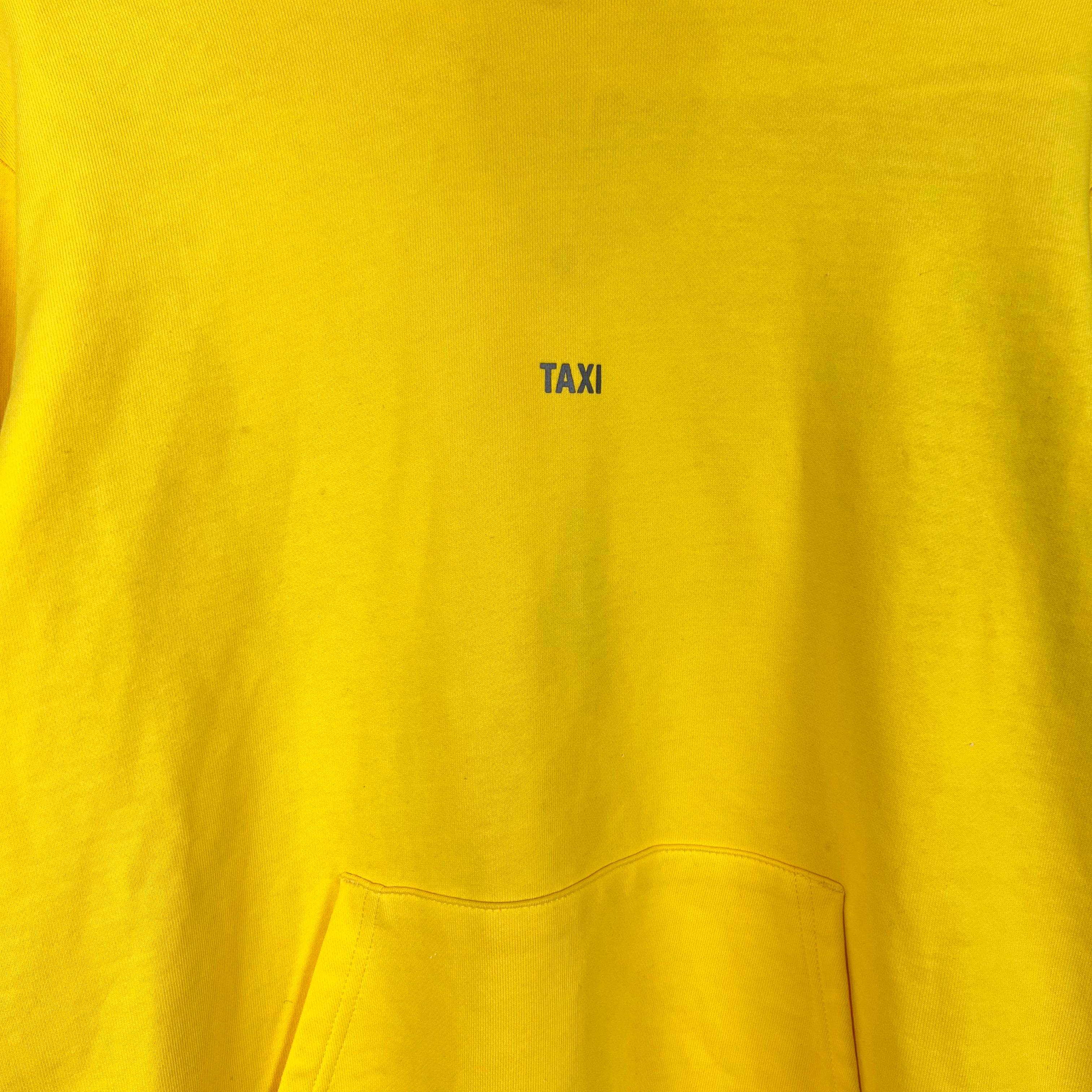 Helmut Lang Limited Edition “Taxi” Hoodie Yellow Gold