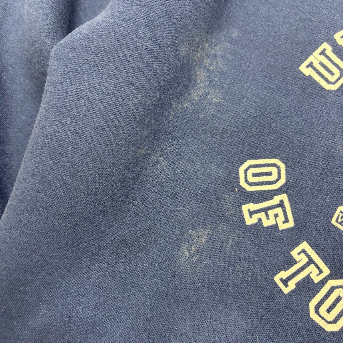 Vintage Russell Athletics University of Toronto Logo Crewneck Navy