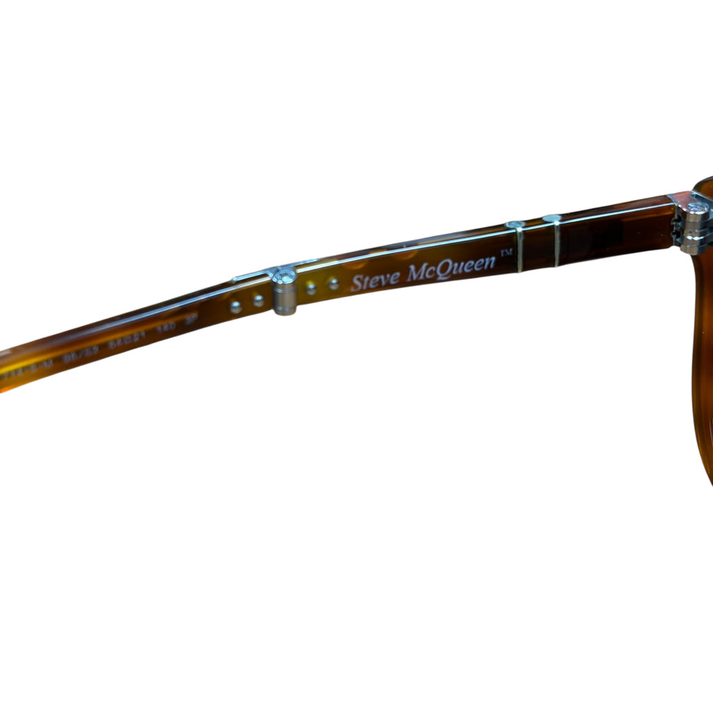 Persol 714 Steve McQueen Foldable Blue Lens Sunglasses