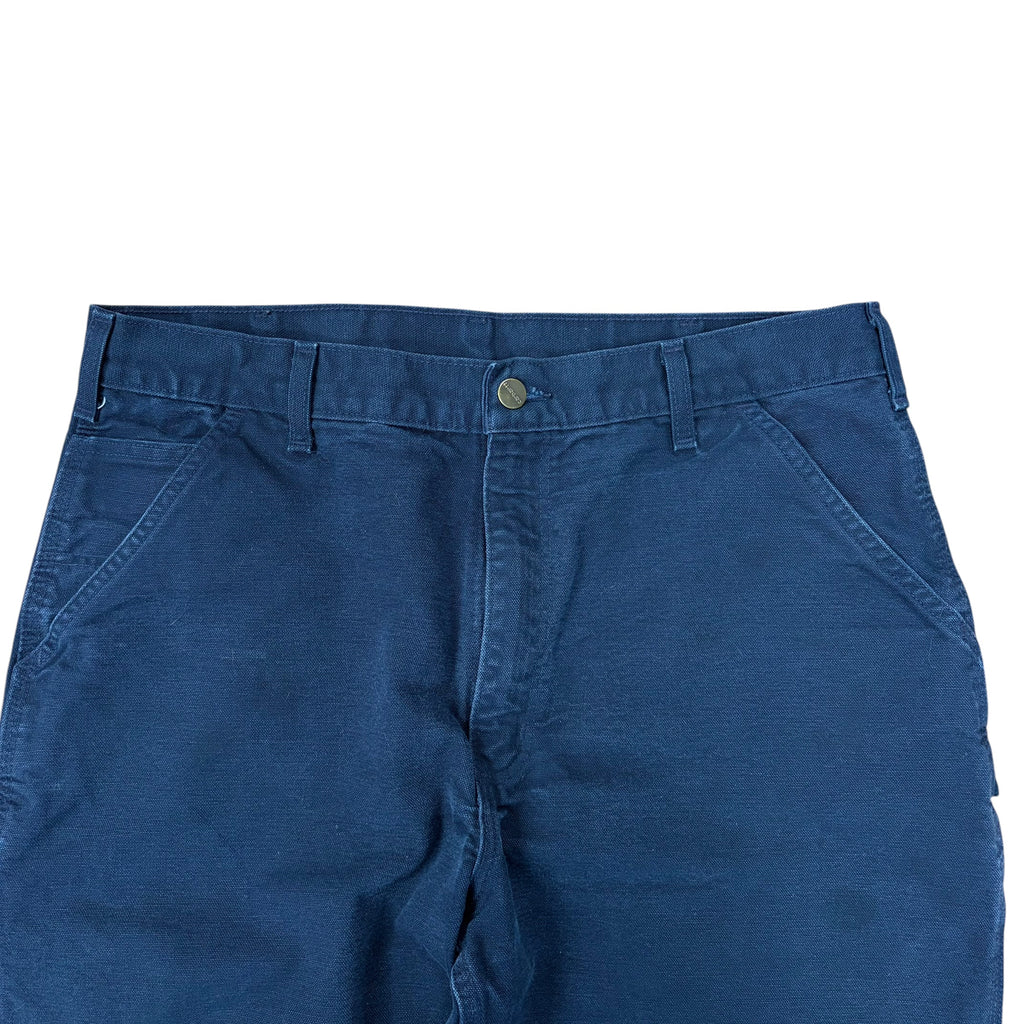 Vintage Carhartt Carpenter Loose Original Fit Pants Navy