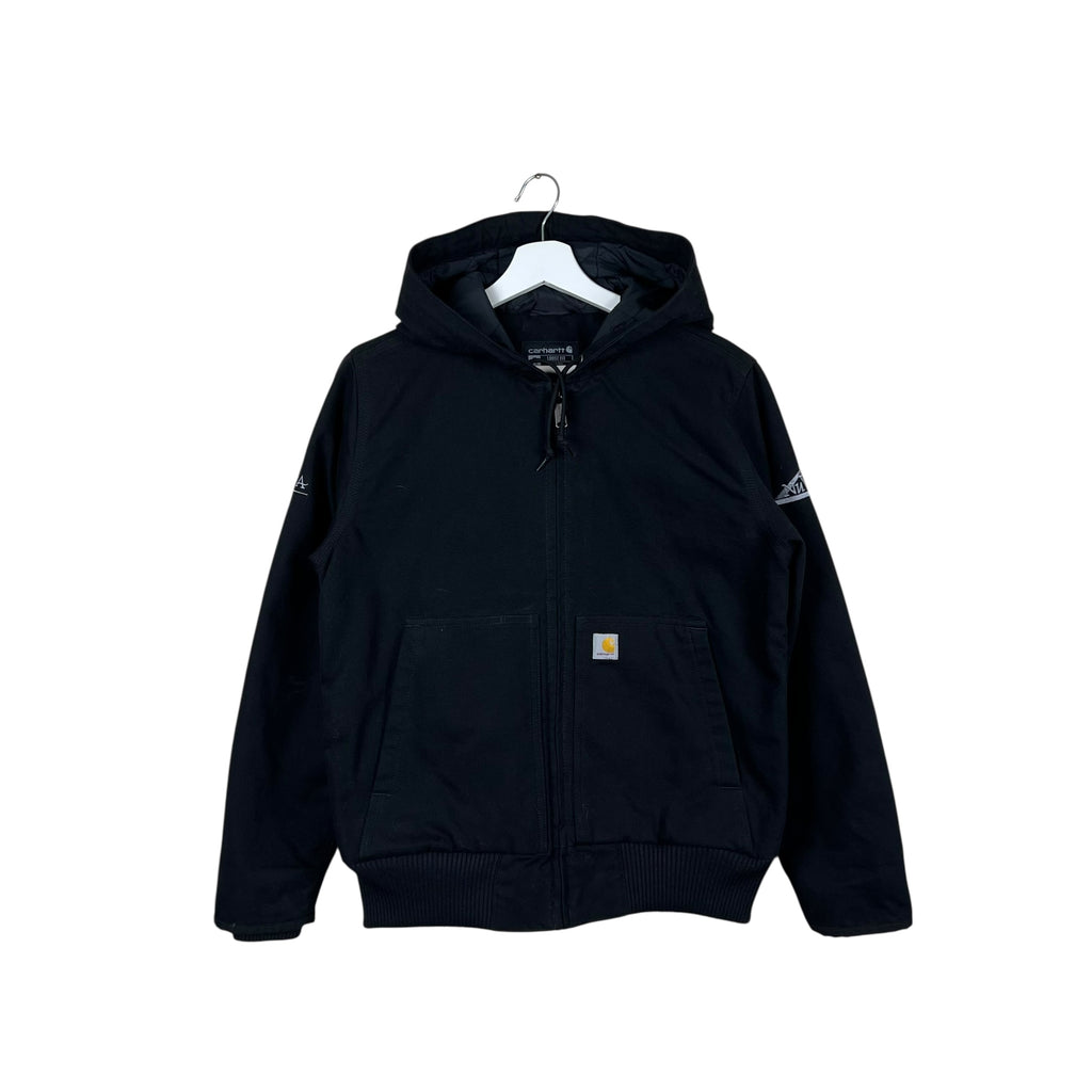 Vintage Youth Carhartt Active Hooded Jacket Black