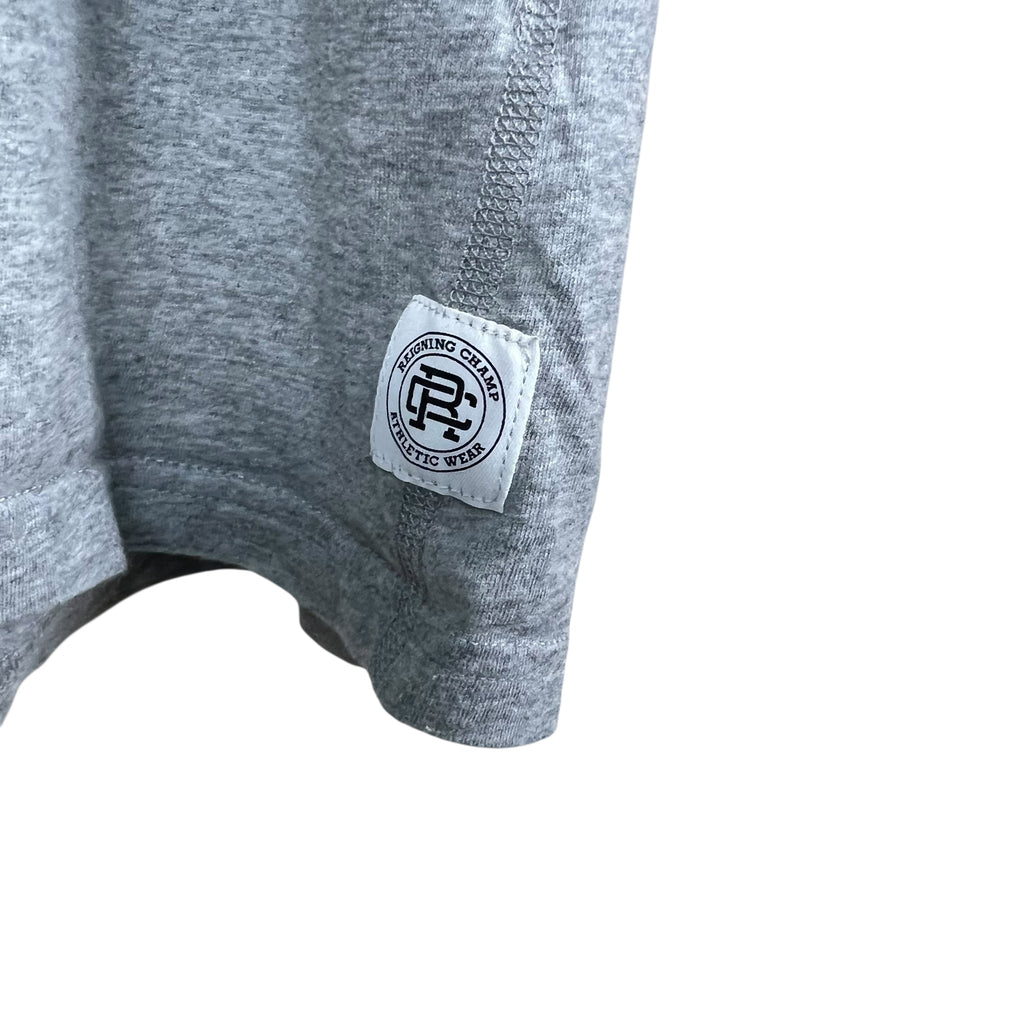 Reigning Champ Blank Tee Heather Grey