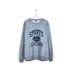 Vintage Sports Illustrated Arch Logo Crewneck Grey