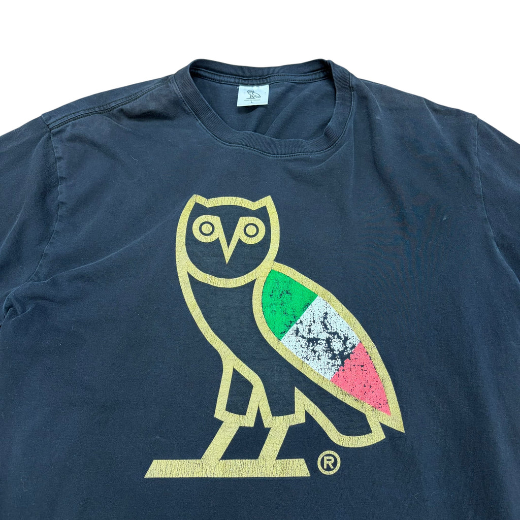 OVO Italy OG Owl Tee Black
