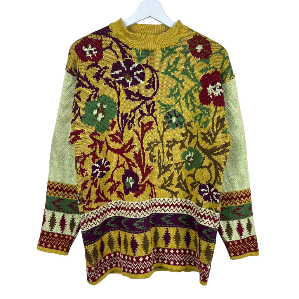 Vintage Marc O’Polo Women’s Floral Design Knit Multi
