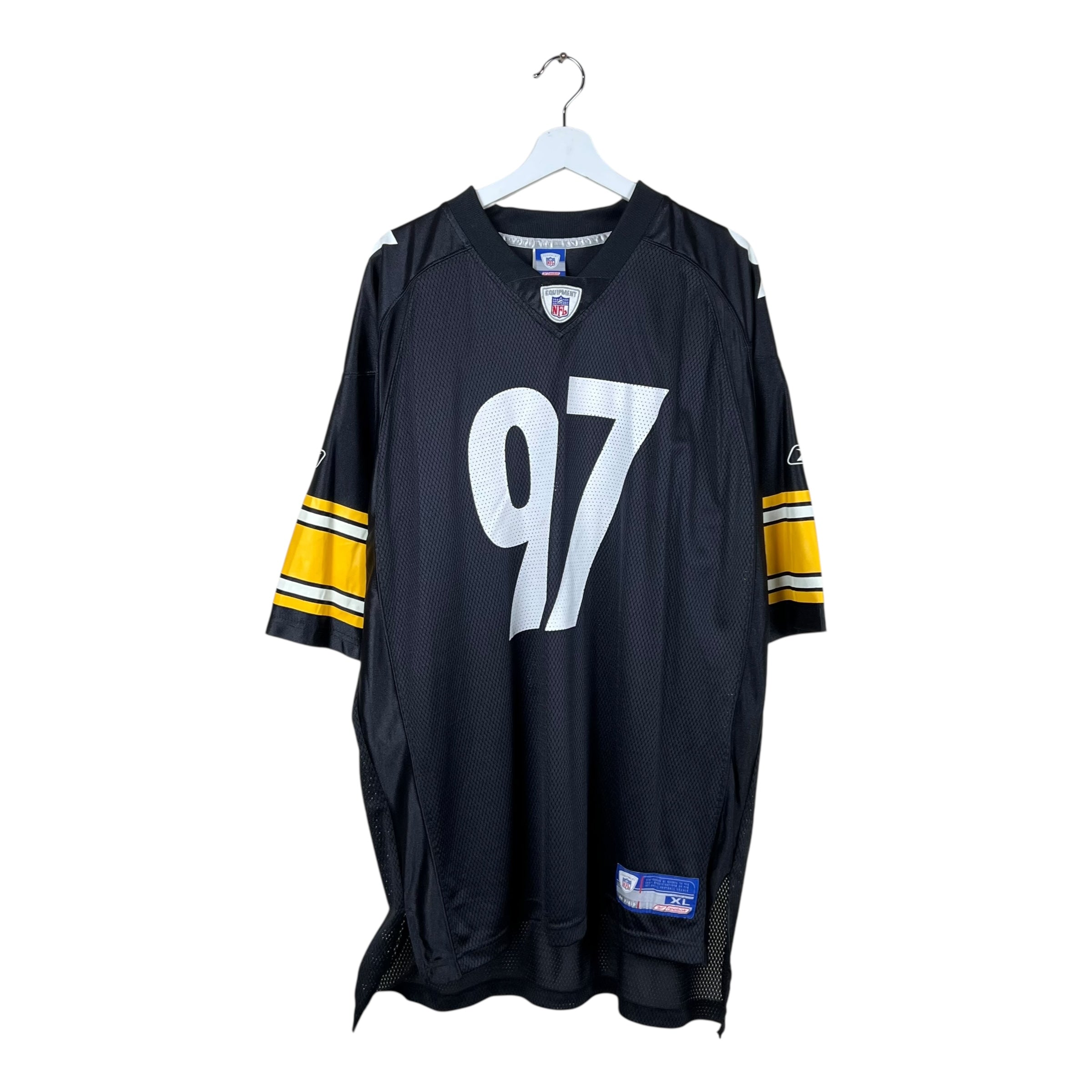 2004 Reebok NFL Pittsburgh Steelers Kendrell Bell Away Jersey