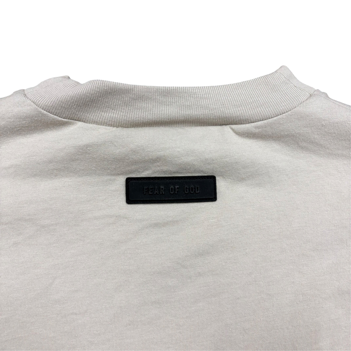 Essentials Youth Mock Neck Longsleeve Oatmeal