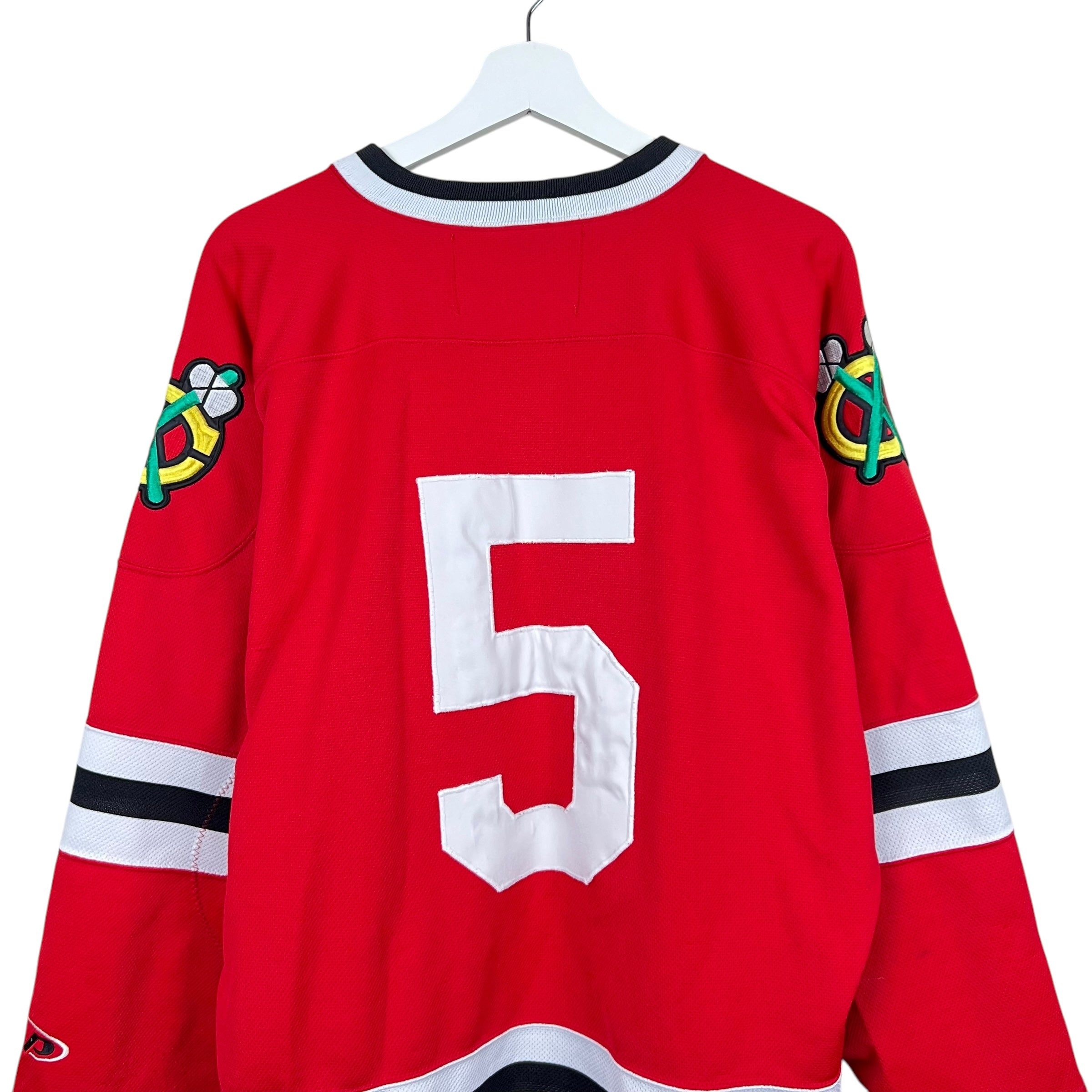 Vintage Pro Player Chicago Blackhawks #5 Away Jersey