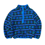 Vintage L.L. Bean Geometric Aztec Snap Button Fleece