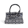 Vintage Coach Signature Penelope Shoulder Bag Black