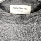 Thom Browne Women’s Classic 4 Bar Wool Knit Grey