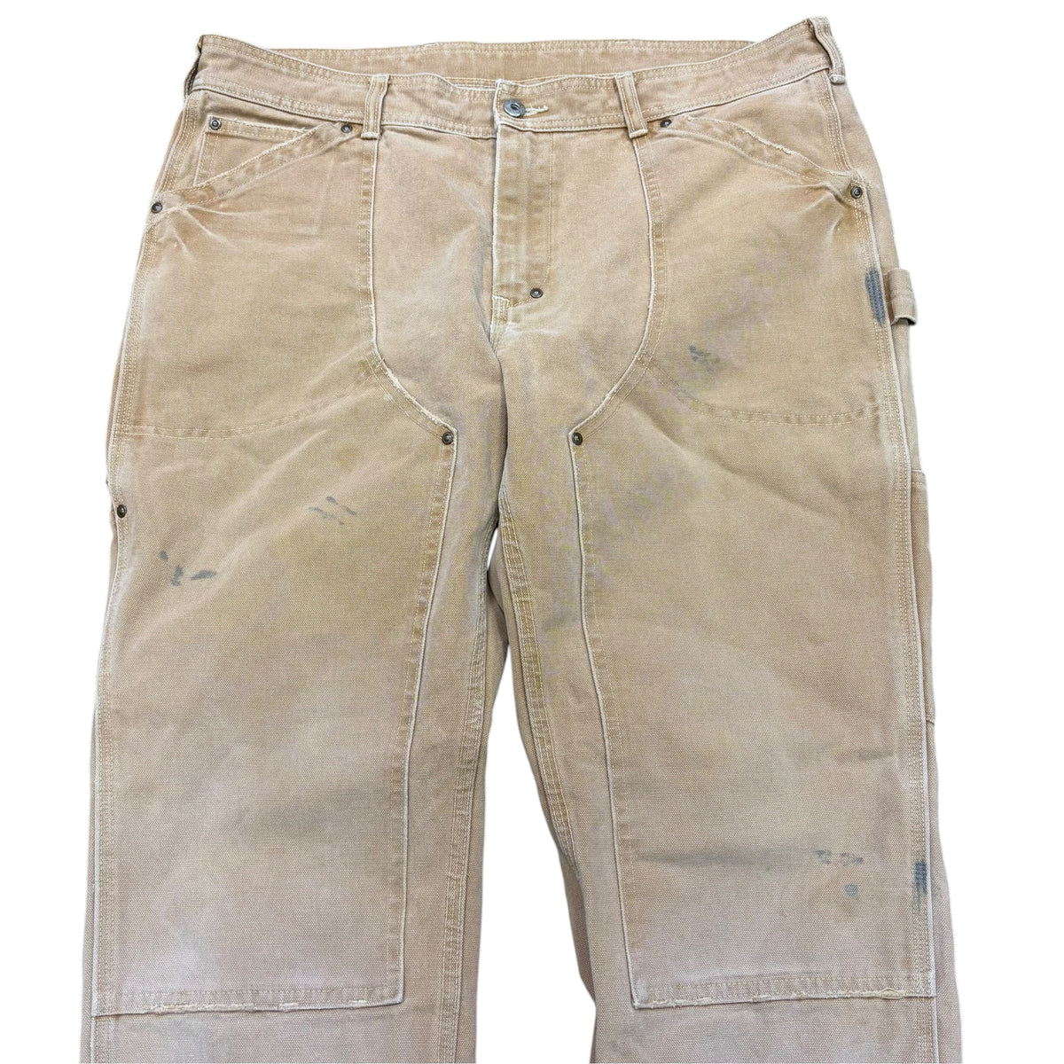 Vintage Polo By Ralph Lauren Carpenter Double Knees Pants Faded Tan