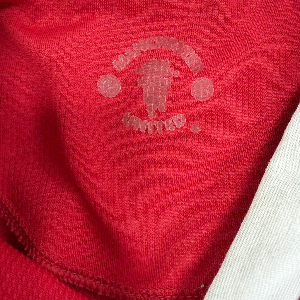 2007 Nike Manchester United Blank Home Jersey