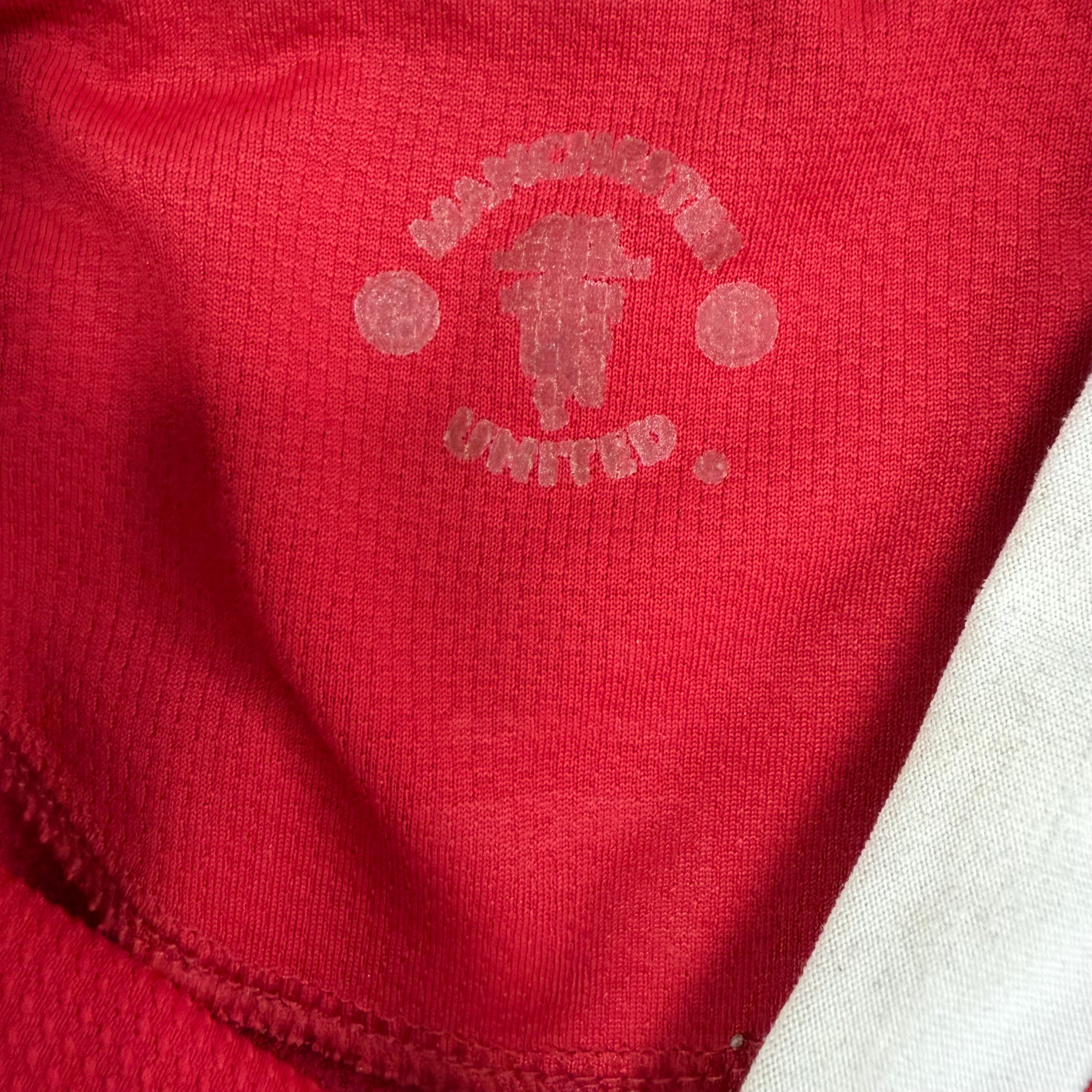 2007 Nike Manchester United Blank Home Jersey