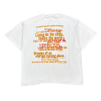 1999 Megadeth “Risk” Album Tee White