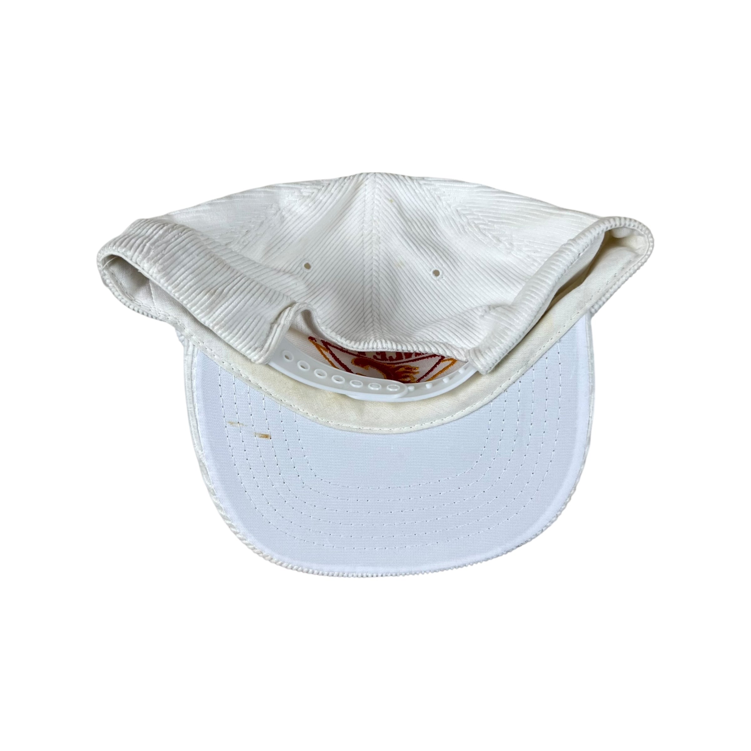 1989 NHL Calgary Flames Stanley Cup Champions Corduroy SnapBack