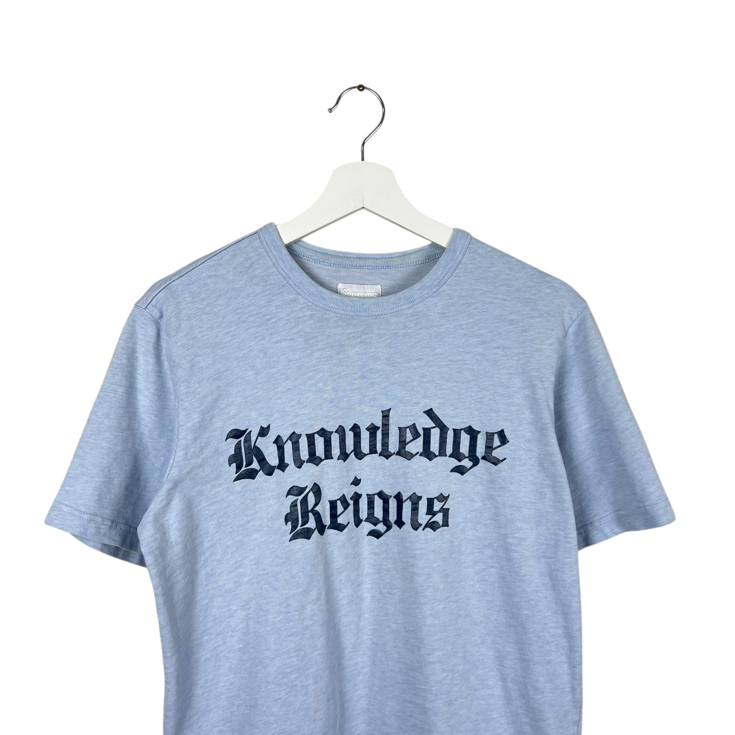 Supreme Knowledge Reigns Tee Baby Blue (SS13)