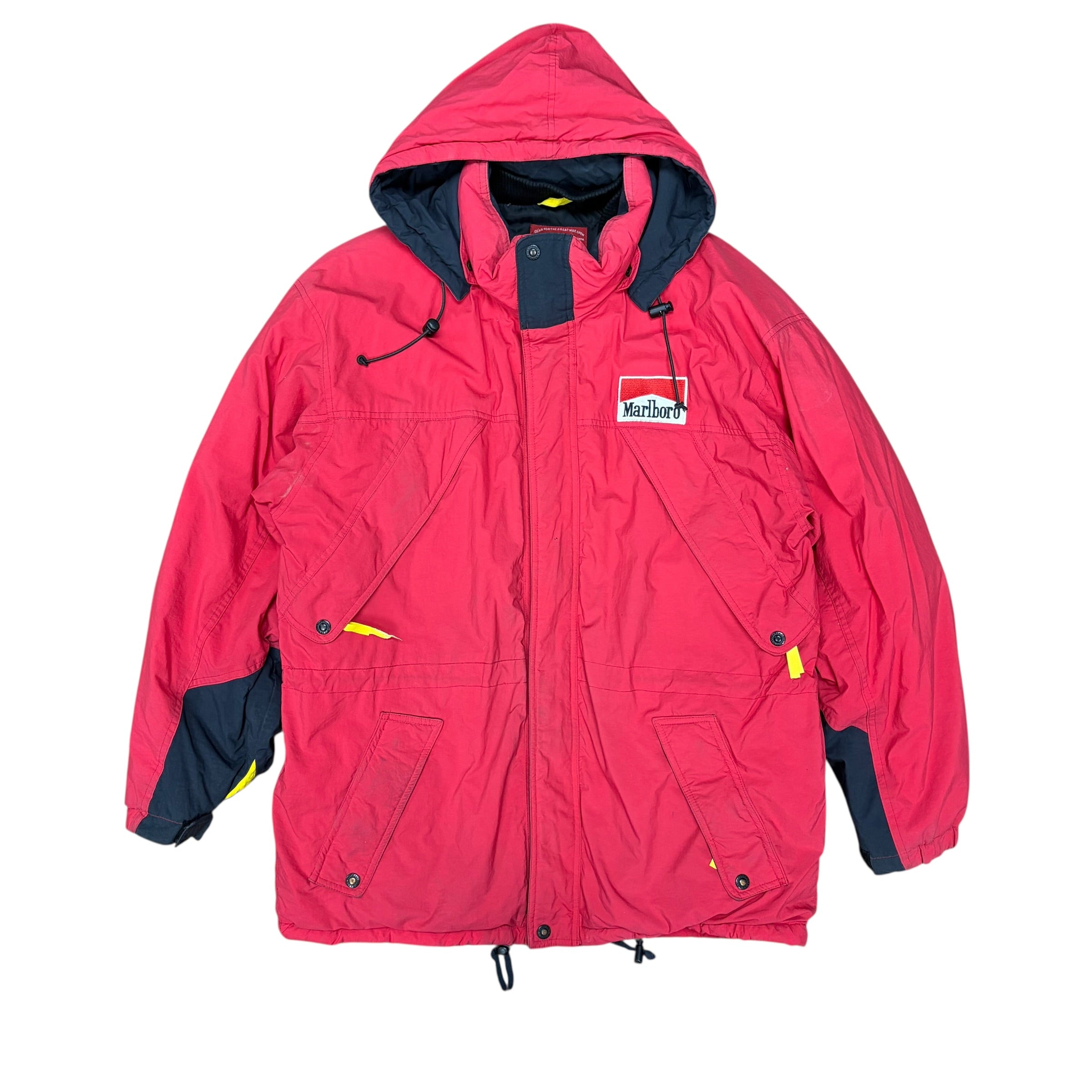 Vintage Marlboro Country Store Parka Puffer Jacket