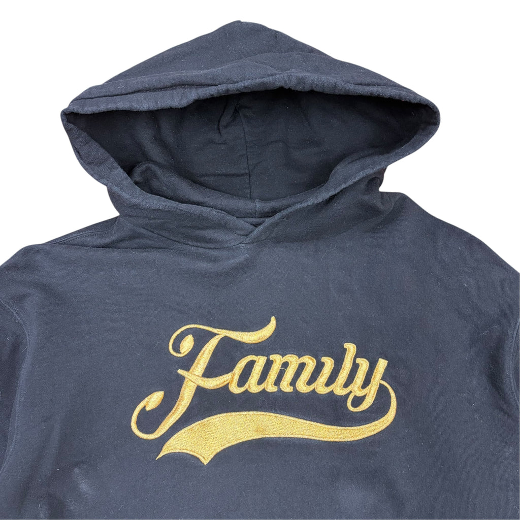 OVO Family Embroidered Hoodie Black