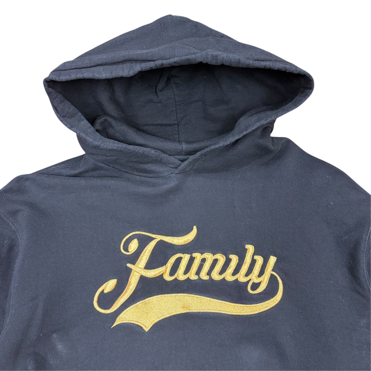 OVO Family Embroidered Hoodie Black