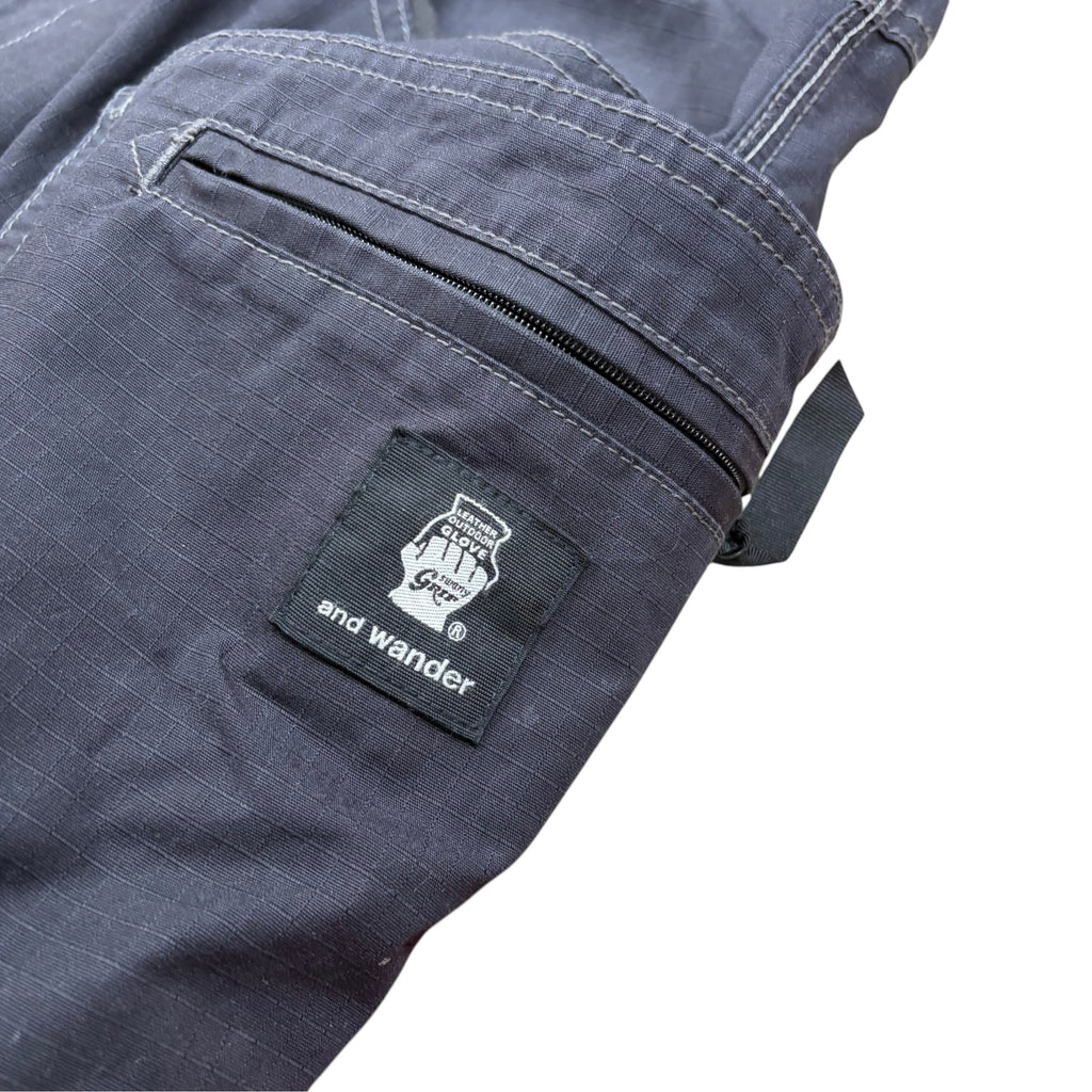 and Wander x Grip Swany Takibi Pocket Utility Pants Black