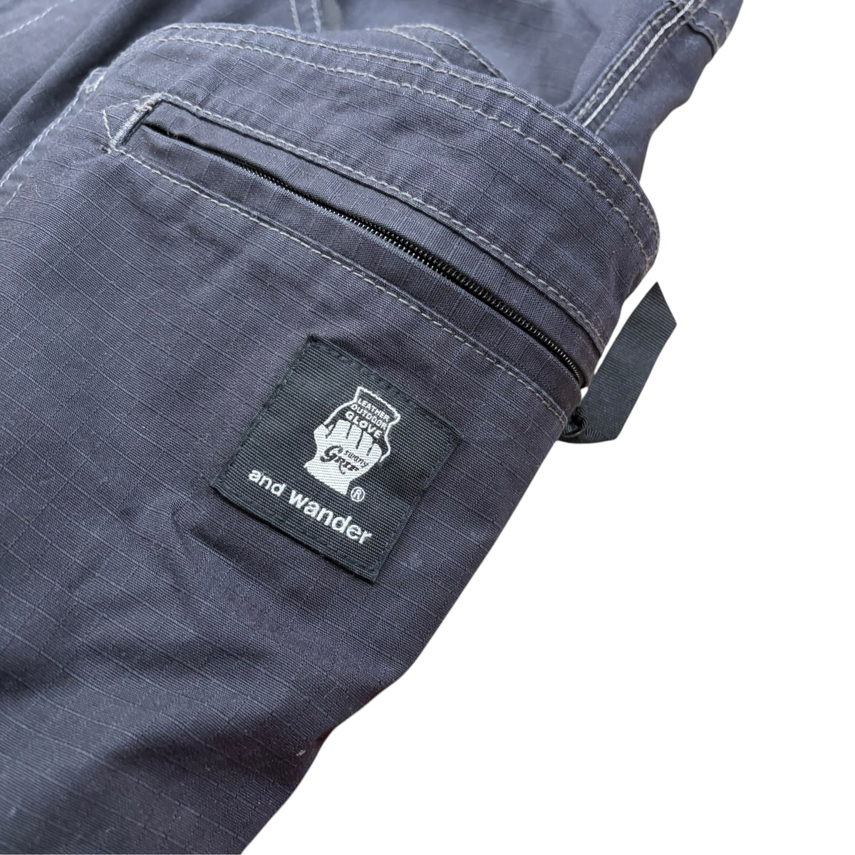 and Wander x Grip Swany Takibi Pocket Utility Pants Black