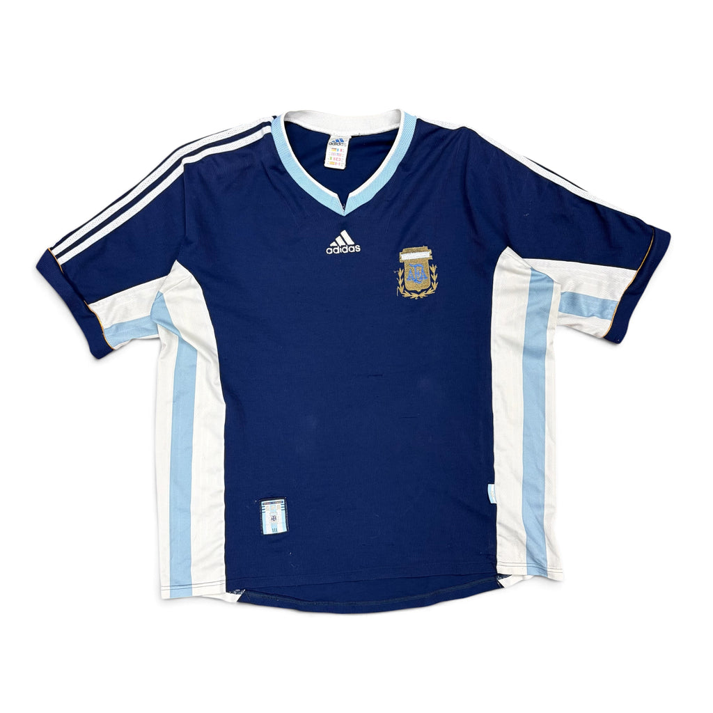 1999 Adidas Argentina Blank World Cup Jersey
