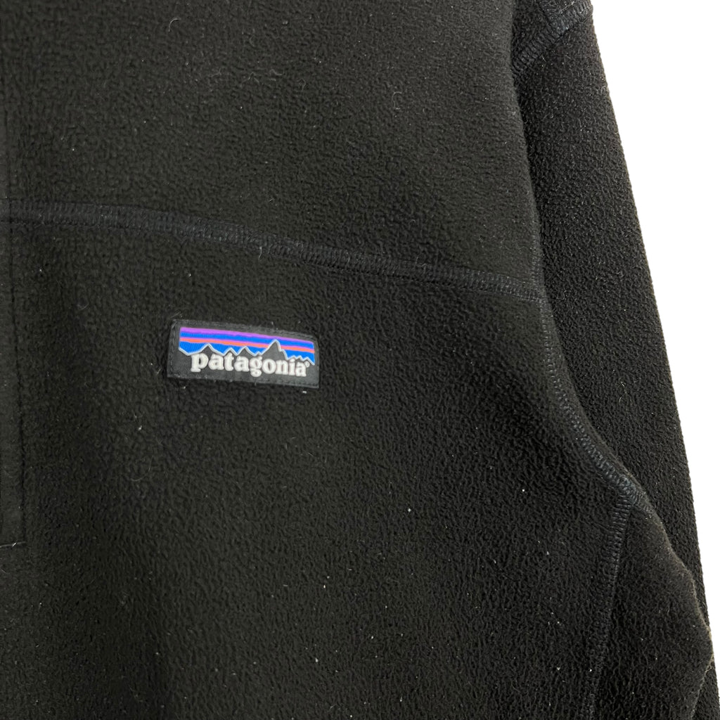 Vintage Patagonia Half Zip Fleece Black
